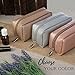 10-Bottle Essential Oil Carrying Case (5ml, 10ml, 15ml) for doterra and Young Living Bottles for Travel Aromatherapy (Metallic) (Gold)