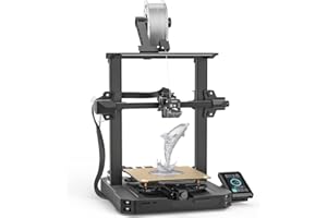 CREALITY Official Ender 3 S1 Pro 3D Printer with 300°C High-Temperature Nozzles, Sprite Direct Extruder, CR Touch Auto Leveling, Removable PEI Sheet and 4.3 inch Touchscreen, Supports Nine Languages