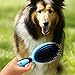 IB SOUND Dog Brush - Dog Brushes with Dual 2-in-1 Pin Pet Grooming Brush for Dog or Cat