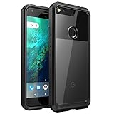 Google Pixel XL Case, SUPCASE Unicorn Beetle Series Premium Hybrid Protective Clear Case for Google Pixel XL 5.5 inch 2016 Release (Black)