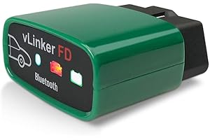 Vgate vLinker FD OBD2 Bluetooth Car Code Reader, OBD2 Diagnostic Scanner for Android & Windows - Made for FORScan