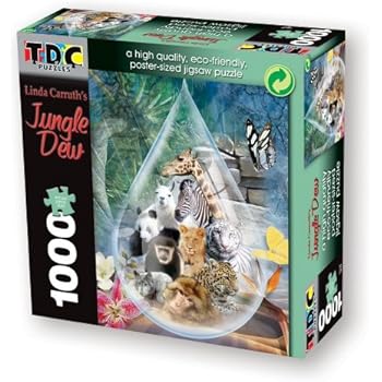 TDC Games Puzzle Fabulous 50s Junkpile - 1000 Pezzi - Auto D'Epoca Americane - 27,9 X 49,9 Cm