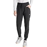 Cherokee Women's Scrub Jogger Pants Natural Rise with 4 Pockets and Drawstring Waistband - CK249A