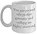Funny Coffee Mug | Best White Elephant for Him or Her | Overrated Spelling and Grammar 11 ounce Ceramic Cup | Perfect for Loved Ones - Sister, Brother, Mom, Dad, Friend, Boss, Co-workers