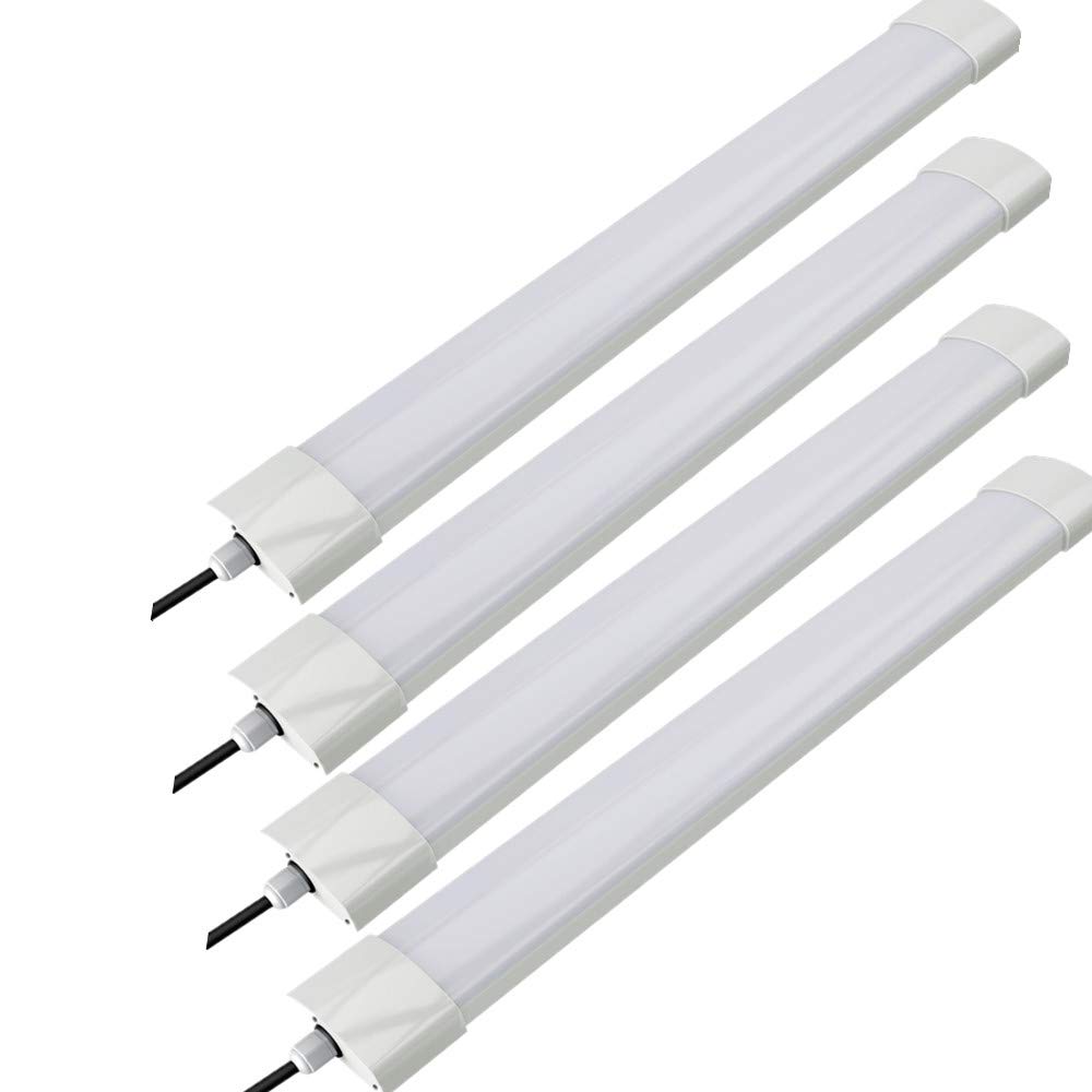 20 Stück LED Feuchtraumleuchten 150cm - Verknüpfbar 60W 7000LM IP65