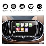 2016 2017 2018 Chevrolet Volt MyLink 8 Inch Car Navigation Screen Protector, RUIYA HD Clear TEMPERED GLASS Car In-Dash Screen Protective Film