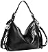 Heshe Vintage Women’s Leather Shoulder Handbags Totes Top Handle Bags Cross Body Bag Satchel Handbag Ladies Purses