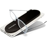 Always With You by ThinOptics Reading Glasses + Attachable Glasses Case | Ultra-thin reading glasses with a slim case that attaches to your phone or tablet. Lightweight readers also fit in a pocket.