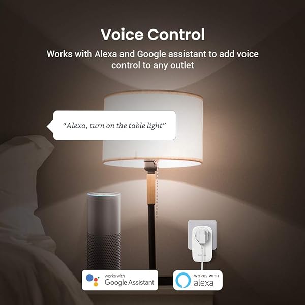 BroadLink Smart Plug Toma de corriente inteligente con temporizador Wi Fi y luz nocturna Funciona con AlexaGoogle HomeIFTTT no requiere Hub 16A SP4L EU paquete de 2 unidades