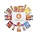 HANGRY KIT - Salty Kit - Snack Sampler - Care Package - Gift Pack - Variety of 20 Chips, Nuts & Crackers Included - 100%