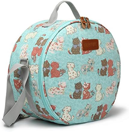 ELENTURE Yoga Wheel Bag Yoga Wheel Duffle Tote Bag Carrier Canvas Wheel Holder for Size 13"/12" Yoga Wheel