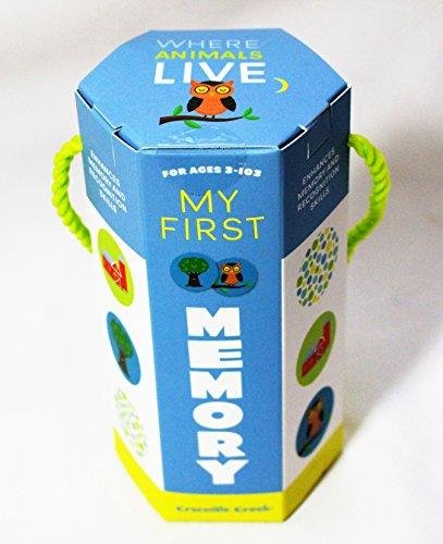 Crocodile Creek My First Memory - Where Animals Live Flash Cards