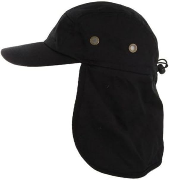 Men's Baseball Cap Neck Cover Hiking Fishing Hunting Camo Army Bucket