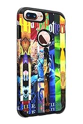 iPhone 8 Plus Case, DURARMOR Harry Book Dual Layer