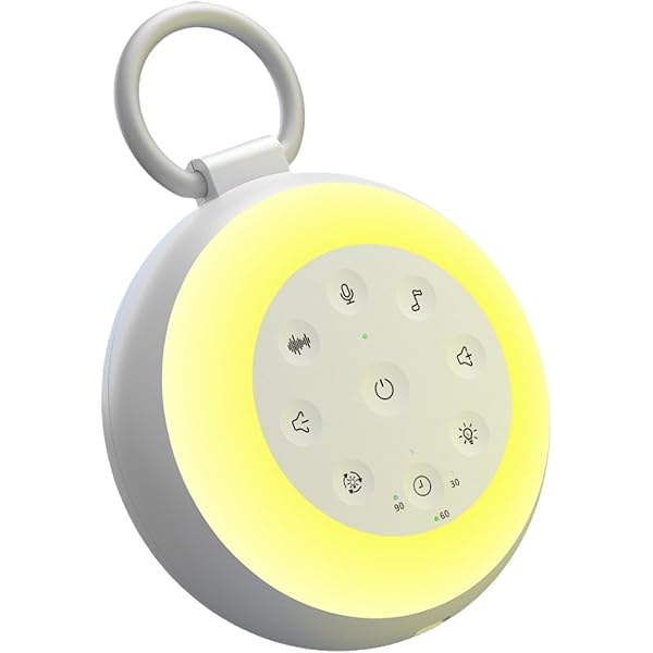 Machine à Bruit Blanc Dreamegg D16 Max - 24 Sons, 8 Veilleuses, Portable, USB-C - Pour Bébés Et Adultes