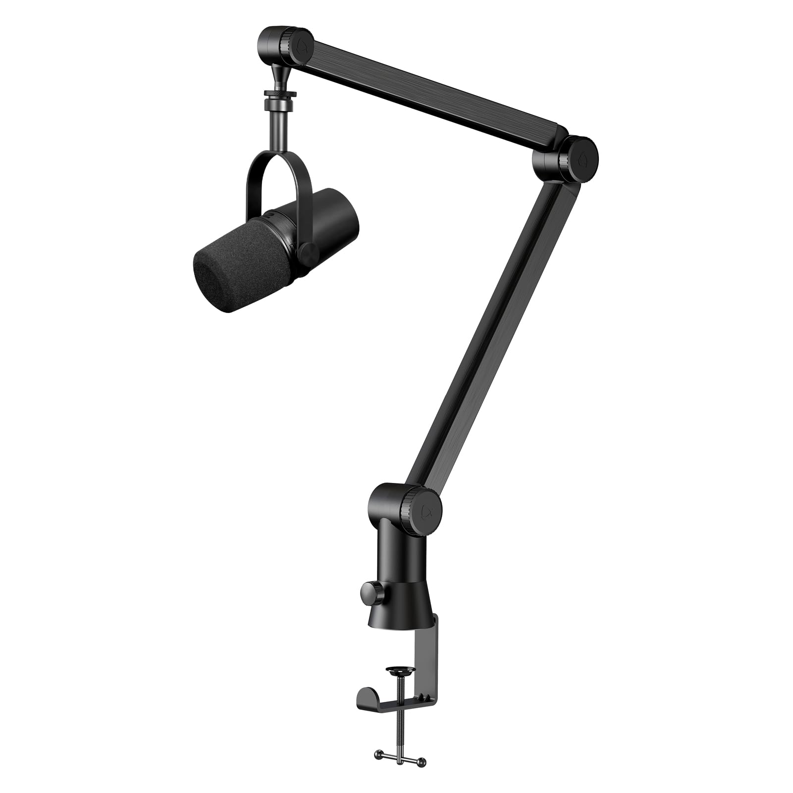 Photo 1 of Mic Boom Arm Stand Compatible with Shure SM7B, MV7, Blue Yeti Mic, Fifine microphone, HyperX QuadCast Mic and Most Microphones, Premium Microphone Arm by YOUSHARES