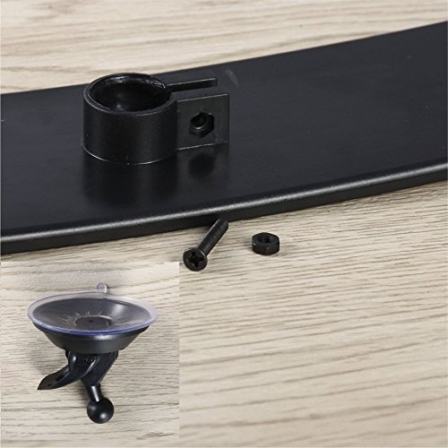 OtoLiman 2 Pack Universal Car 330mm Panoramic Interior Rearview Mirror/Removable Suction Cup/for All Cars/Convex Wide Angle Rear View