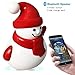 Bluetooth Speakers, KZY Portable Speakers Bluetooth Wireless with HD Sound, Louder Volume and Rich Bass (Snowman)
