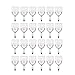 Aerlemai Family Kitchen Bathroom Strong Stick Hook, 24 Piece
