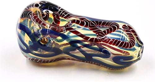 MFHX Handcrafted Glass piece(s), mini Size, (#2, Multi-colored)