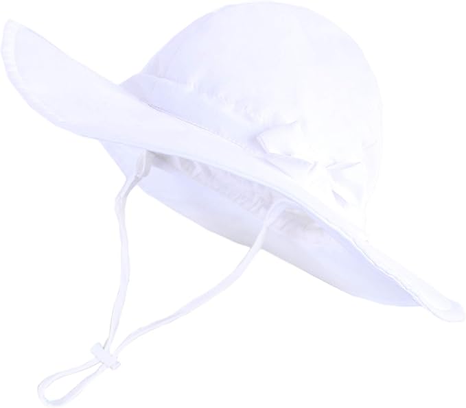 infant wide brim sun hat