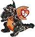 Ty Beanie Babies Razor The Camo Dragon Plush