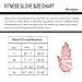 anqier Cycling Gloves, Waterproof Full Finger Touchscreen Gloves Winter Gloves for Men and Women, Black-D, Small