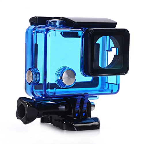 Nechkitter-Side-Open-Skeleton-Protective-Housing-Case-with-Hollow-Backdoor-for-GoPro-Hero4-Silver-Hero4-Black-Hero3-Cameras