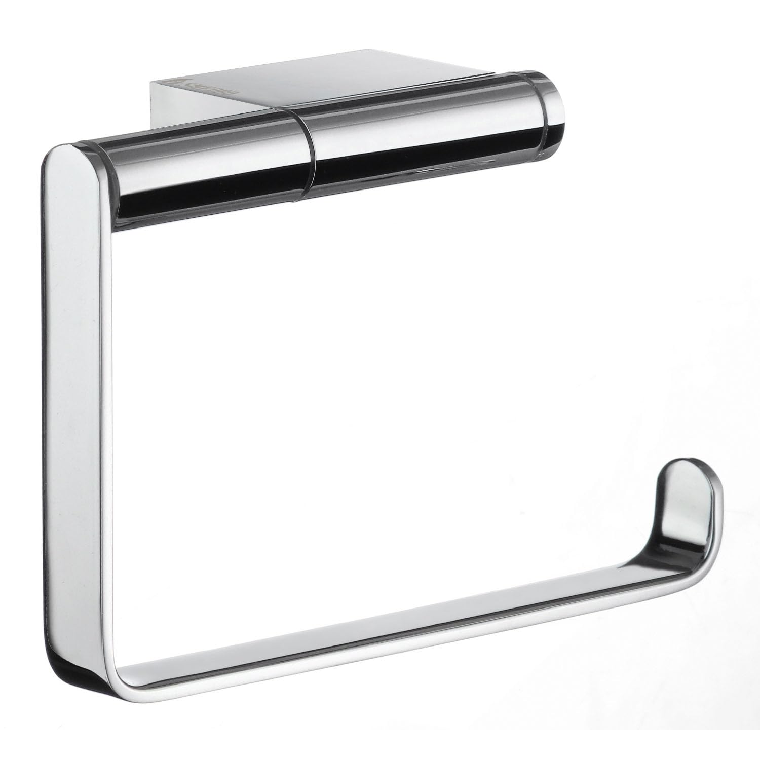 Smedbo "Air" Toilet Roll Holder with Lid, Polished Chrome, Silver