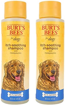 burt's bees itch soothing shampoo with honeysuckle for dogs