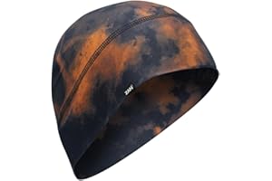 ZANHEADGEAR Zan Helmet Liner/Beanie SportFlex Series Black & Brown Tie Dye