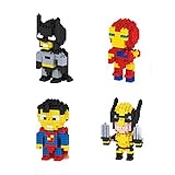 4 Boxes Diamond Block Heroic Figure Miniature Building Blocks Parent-child Games Children's Educational Toys