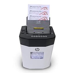 HP - Paper Shredder Micro Cut, 80-Sheet Auto