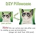 UOOPOO Though She Be But Little She is Fierce Polyester Soft Zippered Cushion Throw Case Pillow Case Cover 18 x 18 Inches