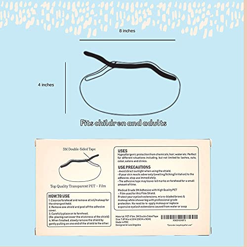 DiviniTi Lash Shower Shield For Face 100 Eye Shields for After