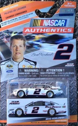 NASCAR Authentics, Great Racers, Brad Keselowski #2 Blue Deuce Die-Cast Car by NASCAR Authenics