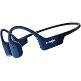 AFTERSHOKZ Aeropex Open-Ear Wireless Bone Conduction Headphones, IP67 Rated, Blue Eclipse
