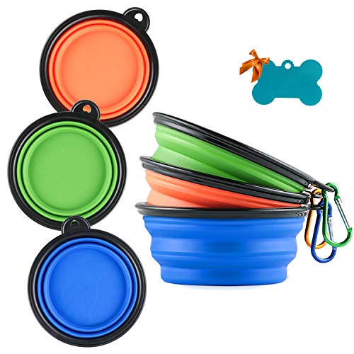 expandable dog bowl