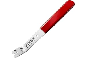 KTTOOL T40280 Omega Clip Removal Tool, Panel Clip Removal Wrench for Body Panels Compatible with VW Audi Seat Skoda Porsche Bentley Lamborghini Mercedes-Benz Tesla, Body Repair Tool