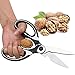 Multifunction Kitchen Shears Stainless Steel Heavy Sharp Scissors Nut Cracker Opener