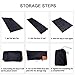 GEERTOP Ultralight Tent Footprint Waterproof Black Tent Tarp Ground Sheet Mat for Under Tent, Camping, Backpacking, Hiking, Picnic