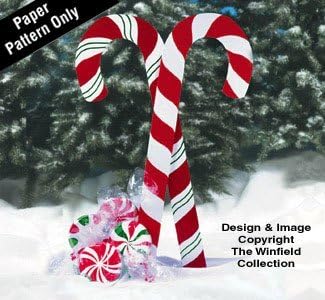 Giant Yard Candies Woodcraft Pattern by Winfield Collection