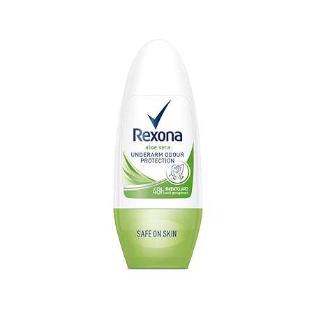 Rexona Aloe Vera Underarm Roll On Deodorant For Women, 50