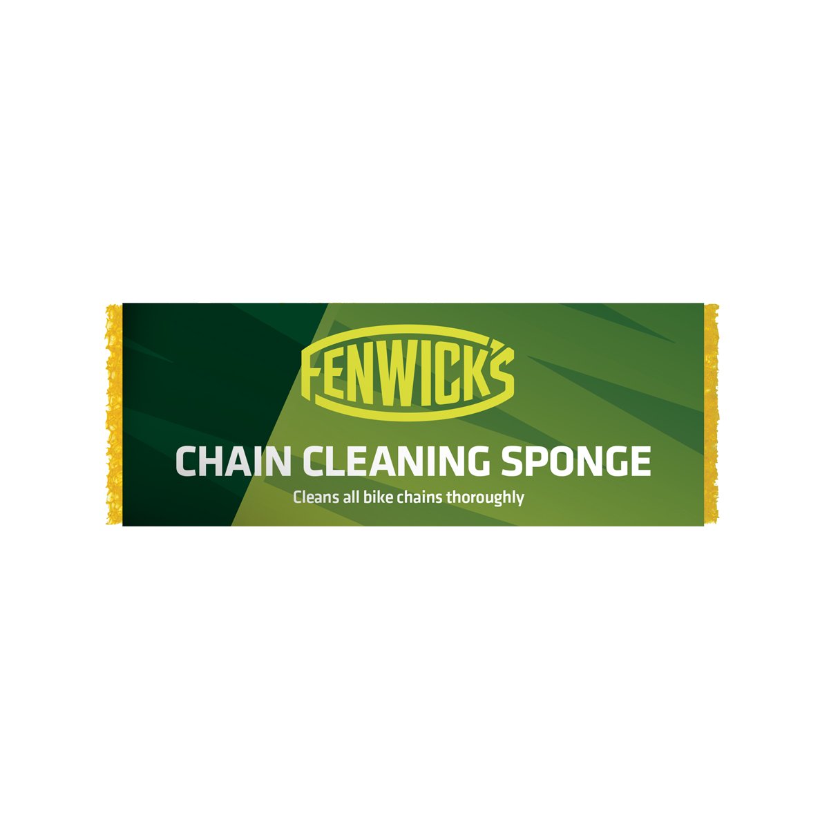 Fenwicks Bike Chain Cleaning Sponge - Yellow