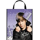 Justin Bieber Deluxe Favor Bag, 13 x 11