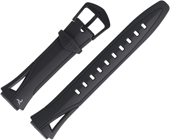 Casio Str 300 Watch Strap 21 Mm Plastic Black Amazon De Uhren