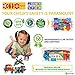 ETI Toys, STEM Learning, 104 Piece Lil Engineers Build-A-Thon. Build Train, Motor Bike, Rocket, Endless Designs. Safe, Creative Skills Development. Toy for 4, 5, 6 Year Old Boys and Girls
