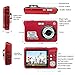 HD Mini Digital Camera with 2.7 Inch TFT LCD Display,Kids Childrens Point and Shoot Digital Video Cameras Red--Sports,Travel,Holiday,Birthday Present