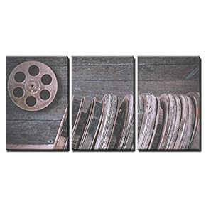 Stack of Reels of Old Movies is on...