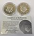 Aizics Mint Trump Coin, 2018 President Donald Trump Inaugural Silver Eagle Commemorative Novelty Coin 38mm with Certificate of Authenticity Original